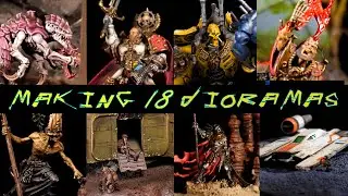 What happens when I make 18 Dioramas?!