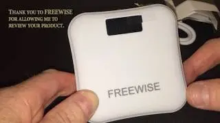 FREEWISE 10,000mAh, 3x3” Square, 2 USB Port PowerBank Review