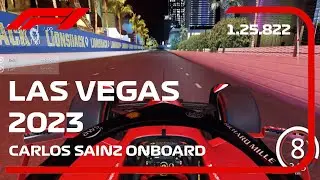 Carlos Sainz's Las Vegas Hotlap: AC F1-75