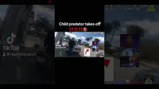 Child predator runs from cops!! #police #running #theboys