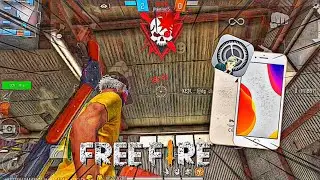 Best Settings ⚙️iPhone 8📱DPI + HUD🍀Free Fire highlights 🇰🇲💕