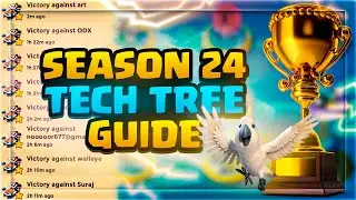 THE Season 24 Tech Tree Guide! ⭐ // Boom Beach Warships