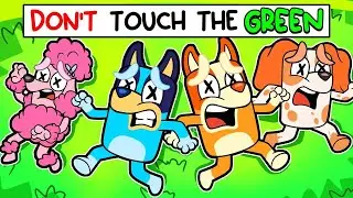 DON'T TOUCH THE WRONG COLOR WITH BLUEY AND BINGO in ROBLOX