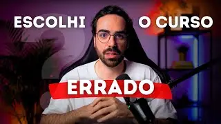 Como Escolhi o Meu Curso Universitário ( ARREPENDI-ME? )
