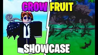 SHOWCASE DA NOVA FRUTA MÍTICA CROW NO ONE FRUIT SIMULATOR - ROBLOX