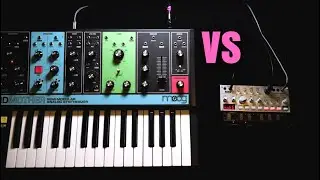Moog vs Korg (grandmother vs volca Bass) 2023