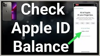 [iOS 13/14/15/16] How To Check Apple ID Balance | apple id me balance kaise check kare ( in Hindi )