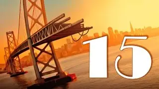 Bridge Construction Simulator 3d level 15 Walkthrough