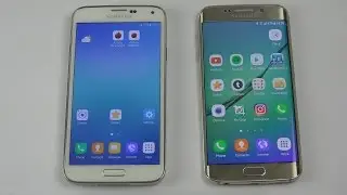 Samsung Galaxy S5 Android 7.0 Nougat UI SamyUX ROM vs. Samsung Galaxy S6 Edge Official Android 7.0!