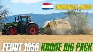 FENDT 1050 & KRONE BIG PACK | Brockenblick | Strohpressen 2024 #fendt #kroneagriculture #brocken