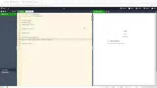 Intro to Latex: Using Overleaf