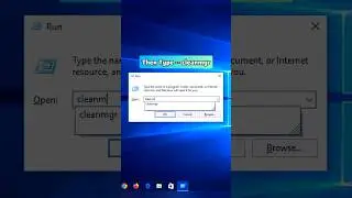 How to run Disk Cleanup in Windows || Cleanmgr windows 10 