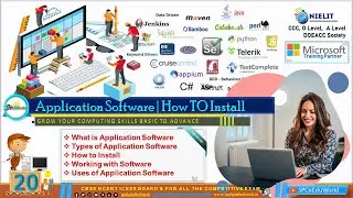 Difference between System Software and Application Software | Use of computers in different fields