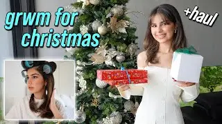 Christmas Day GRWM + Haul! 🎄