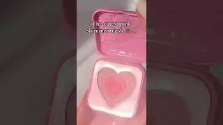 Shein makeup Sheglam pink shimmer blush💫💕 #sheglam #pinkblush #blush #makeup
