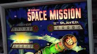 1976 Williams SPACE MISSION (Space Odyssey) pinball machine