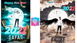 Happy New Year Photo Editing 2021| New Year Photo Editing |Picsart New Year Photo Editing