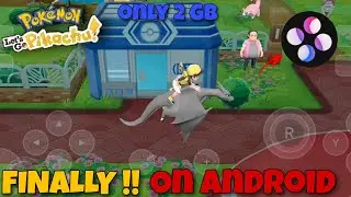 Finally !! Real Pokemon Let's Go Pikachu on android without lag !! | Andro PlayZ