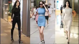 抖音街拍穿搭 / 抖音性感美女热门合集 Mejores Street Fashion Tik Tok | Hottest Chinese Girls Street Fashion Style #15