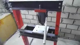 Пресс 20 тонн #16 своими руками