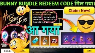Free Fire Bunny Bundle Redeem Code Today | 28 April Redeem Code | Today Redeem Code | Bunny Bundle