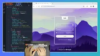 ASMR Programming - New Login Form using HTML and CSS