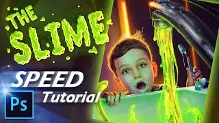 "The Slime!": Photo Manipulation Speed Tutorial