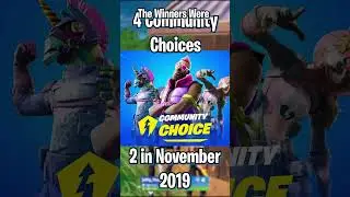 Remember The Fortnite Community Choice? #fortnite #shorts