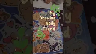 My anima drawing body trend #animeart #anime #kawaii #animeedit
