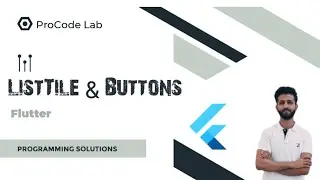 Lecture # 15 : ListTile and Buttons in Flutter | Flutter Widget Tutorial for Beginners
