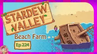 Shipwreck Secret & More Walnuts (Face Cam) | Ep 224 | Stardew Valley Beach Farm