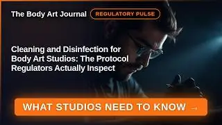 Cleaning and Disinfection for Body Art Studios: The Protocol Regulators Actually Inspect