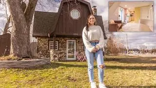 Barbie Themed 500 Sq. Ft. Cobblestone Tiny House - Adorably Renovated
