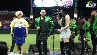 Ludwika “Vika valles“ en El Juego de las Estrellas de la Mejor FM Mazatlán 2025