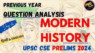 Day-26 l MODERN HISTORY l Previous Year Question Analysis l UPSC CSE Prelims 2024 l#pyq #prelims2024