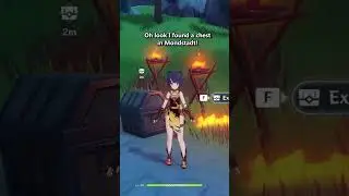 When you find a chest in MONDSTADT at AR59 