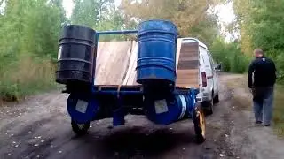 Катамаран плот своими руками из металлолома транспортировка.