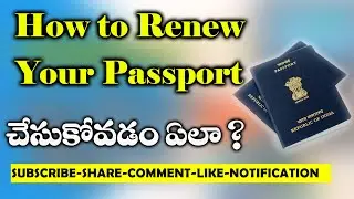 How to Renew Your Passport