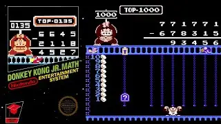 Donkey Kong Jr. Math [43] NES Longplay