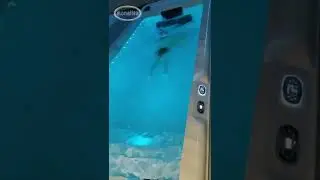 Home intelligent constant temperature infinity pool！