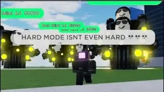 BATTLE FOR HARD MODE BADGE 😱😱🤯 (Super Toilet Brawl pt5)