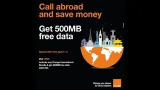 Comment Gagner 500MB à Orange chaque mois (Get Free Data each Month)