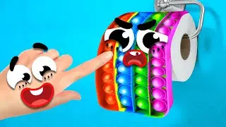 POP IT! Colorful Doodles In A Holiday Mood! Creative Stories From Funny Objects! - 