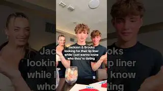 LIP LINER TWINS JACKSON BROOKS HARVEY! they don’t use it?! 