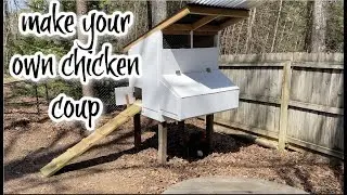 We built a chicken coup for free