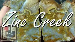 Rockhounding Zinc Creek - Cutting Agates From Zinc Creek