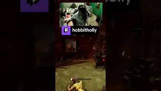 I wasn't ready | hobbitholly on #Twitch | Dead by Daylight #shorts