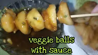 #delicious #affordable #vegetables  Veggie balls with sauce | sarap pang ulam at meryenda .