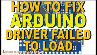 How to FIX Arduino Not Found Driver Failed To Load Correctly Quick & Easy