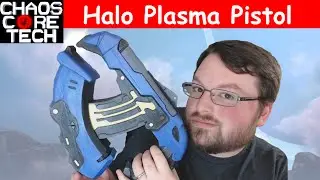 3D Printed Halo Plasma Pistol Gun